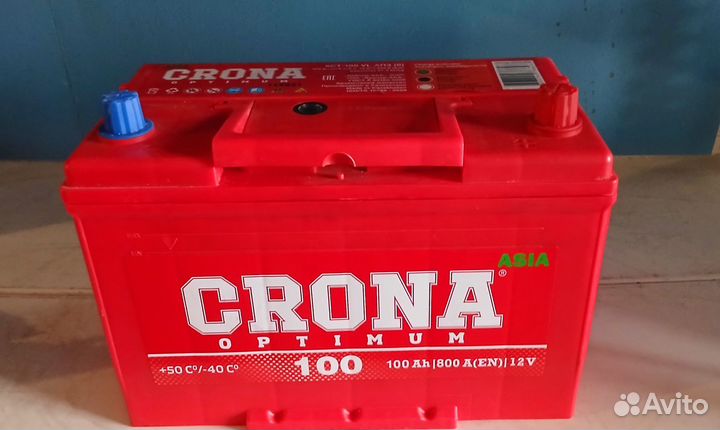 Аккумулятор Crona 100А.Ч. 800А
