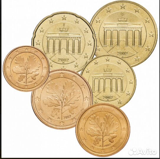 Набор иностранных монет и другие разные