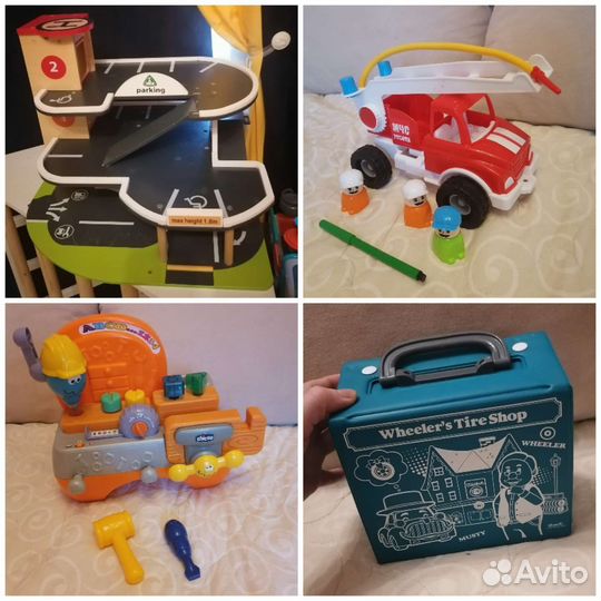 Chicco мастерская плотника, пожарная машина