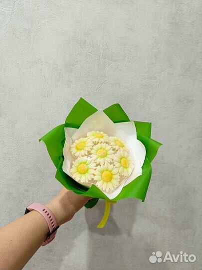 Букет шоколадных ромашек