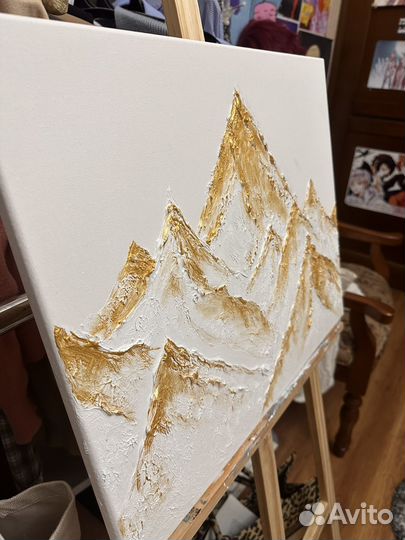 Картина маслом на холсте ручной работы