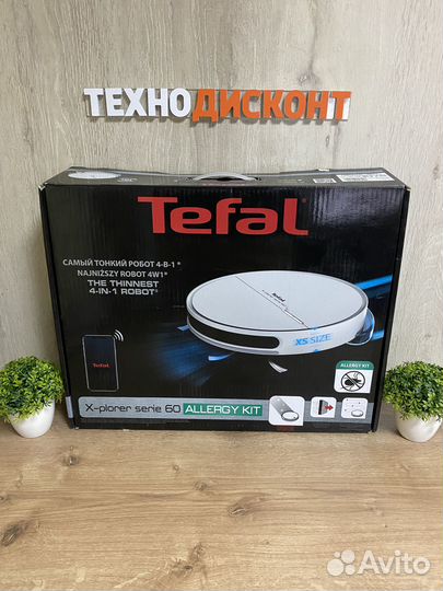 Моющий робот-пылесос Tefal X-plorer Serie 60