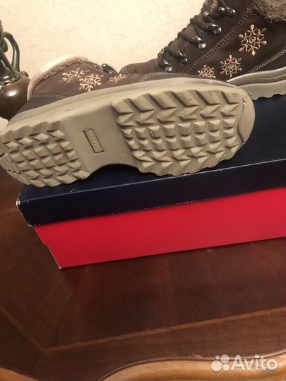 Ботинки женские 36 размер, натуральная замша