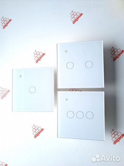 Выключатель Сенсорный Wi-Fi Tuya Алиса Умный дом