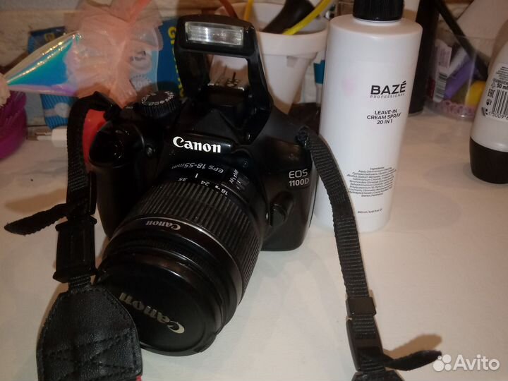 Зеркальный фотоаппарат canon eos 1100d
