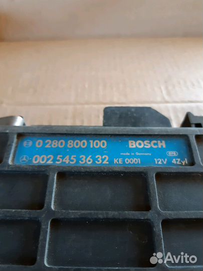 Блок управления двигателем 002 545 36 32 Мерседес