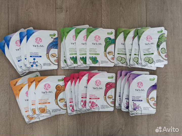 Корейские маски для лица