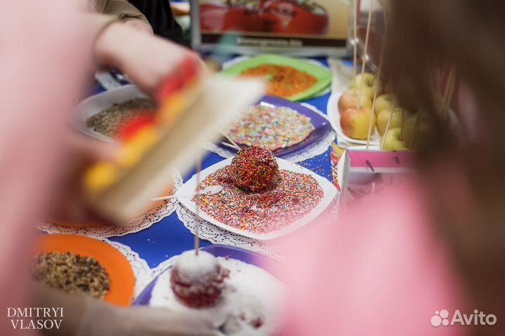 Яблоки в карамели