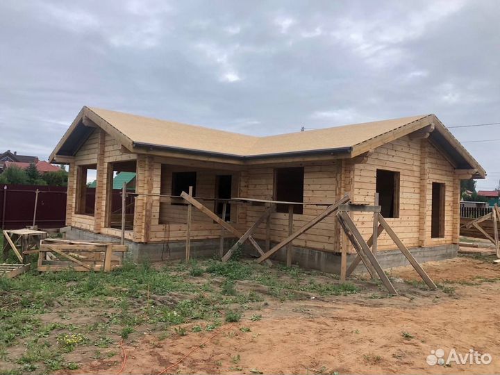 Шлифовка сруба