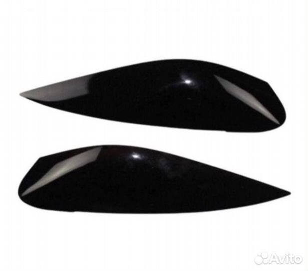 Реснички Lanser 9 (чёрные под покраску)