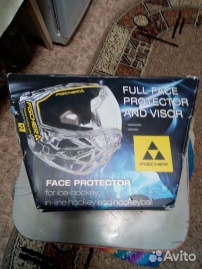 Маска защитная хоккейная, для полевого игрока