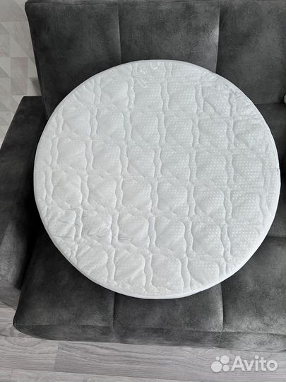 Матрас детский круглый 75*12