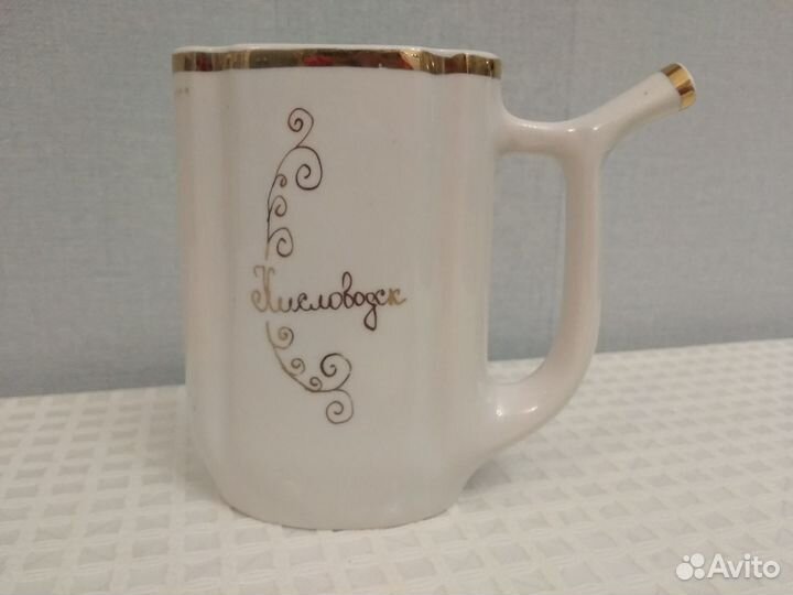 Бюветница (поильник) фарфоровый СССР