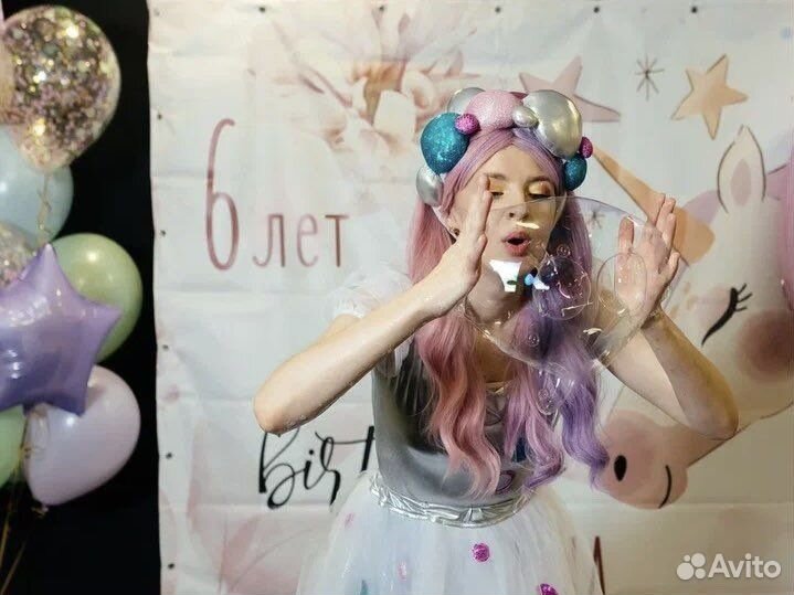 Шоу мыльных пузырей