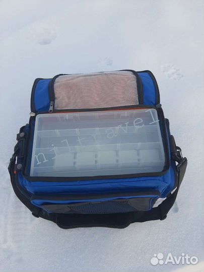 Cумка рыболовная для снастей с 6ю боксами