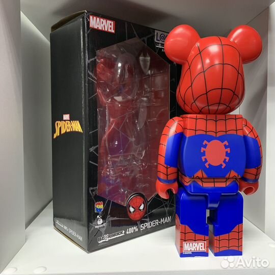 Bearbrick x Marvel Spider-Man 400 оригинал