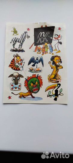 Переводные наклейки Чехия 80-е