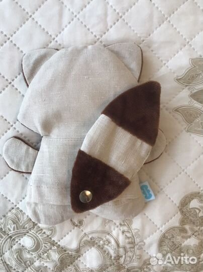 Грелка Енот, с вишневыми косточками