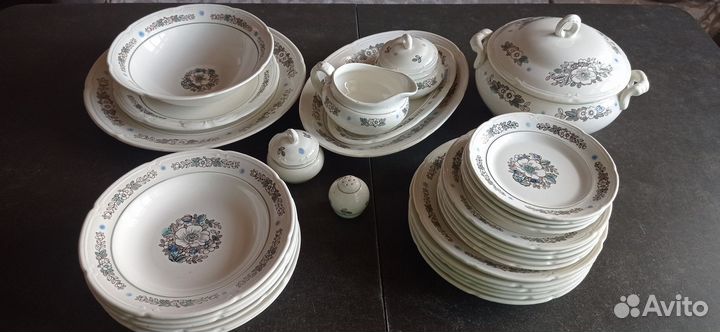 Сервиз столовый Яблоневый цвет конаково Зик СССР