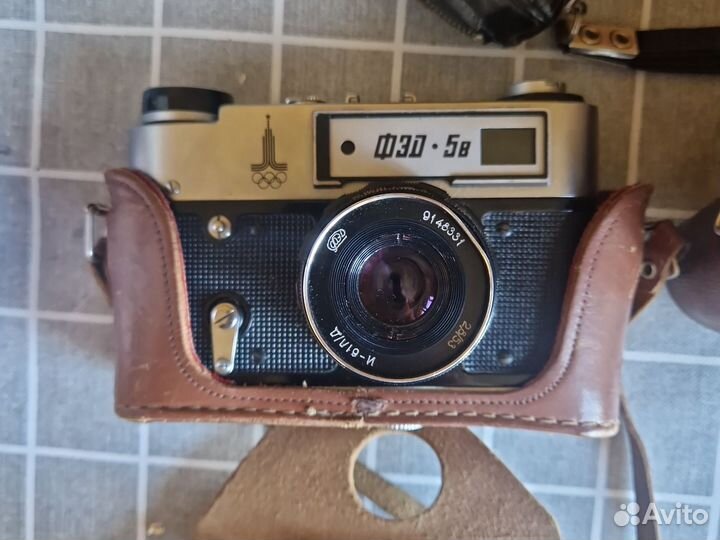 Плёночный фотоаппарат фэд 5в