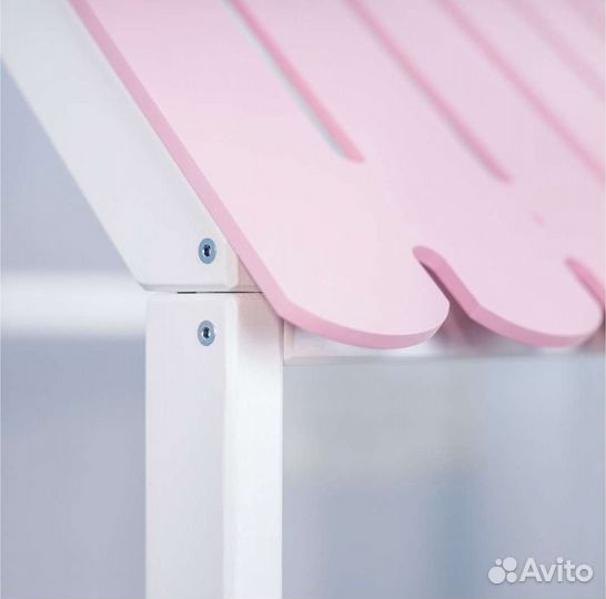 Детская кроватка домик с крышей