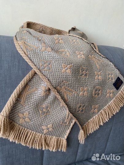 Шарф louis vuitton logomania оригинал