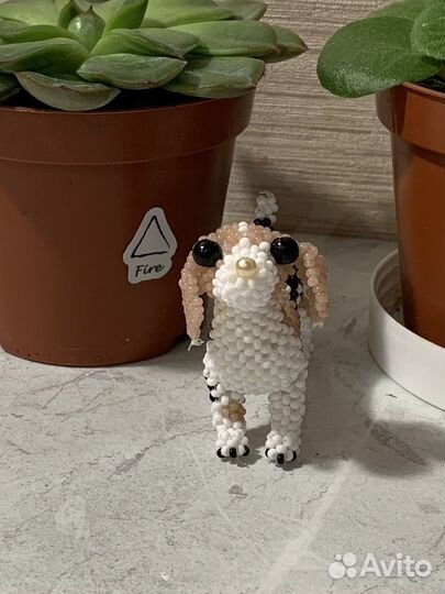 Игрушки амигуруми из бисера