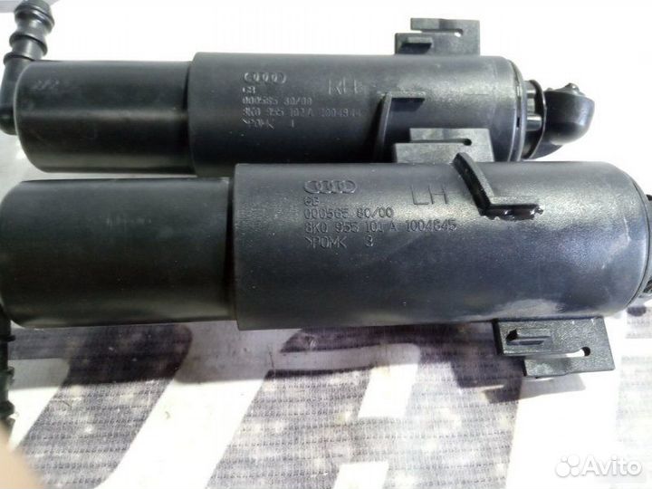 Форсунка омывателя фар левая Audi A4 B8