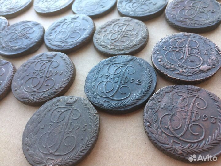 5 коп екатерины 36 шт