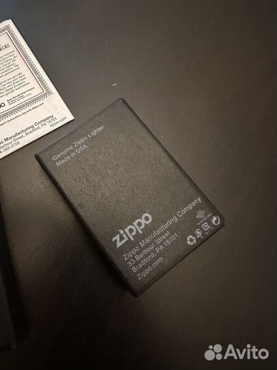 Зажигалка бензиновая zippo