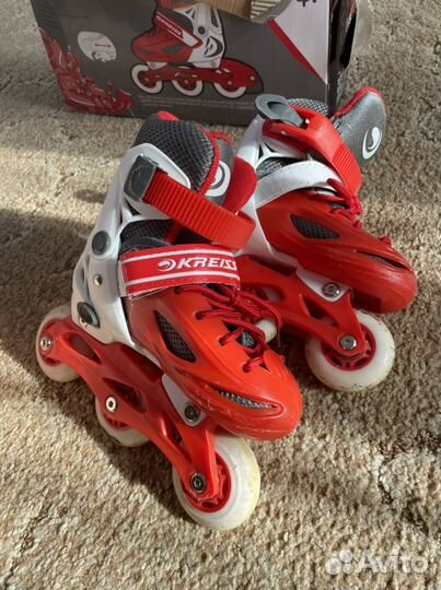 Коньки роликовые