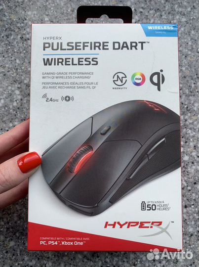 Новая беспроводная мышь HyperX Pulsefire Dart