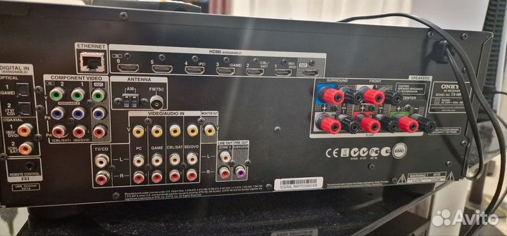 Ресивер onkyo tx nr 414