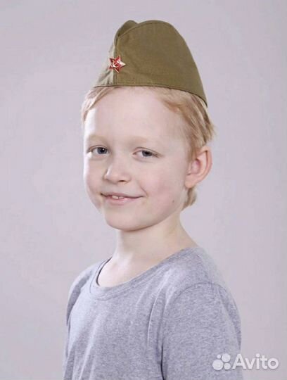 Пилотка со звездой, 56 размер