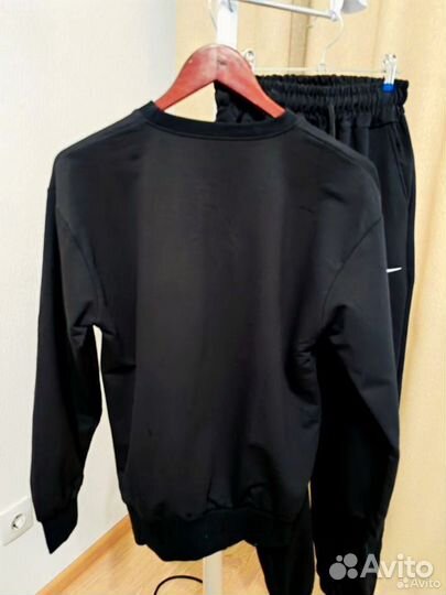 Спортивный костюм женский новый чёрный 42-48