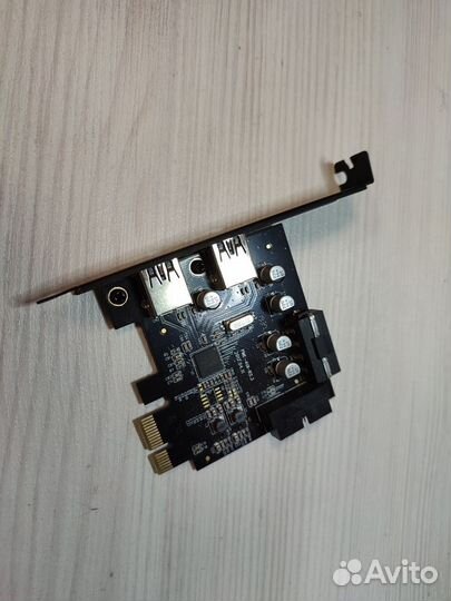 Контроллер PCI Express USB3 PCIe x1