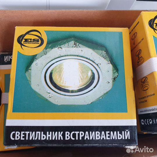 Светильник встраиваемый Elektrostandart