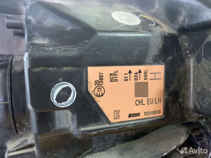 Фары Nissan передняя левая