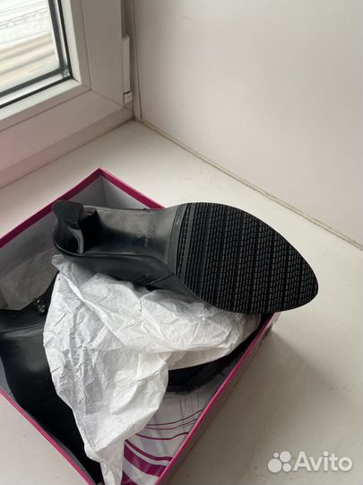 Ботильоны натуральная кожа женские,новые,р.39