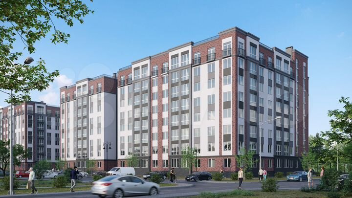 3-к. квартира, 82,8 м², 4/8 эт.