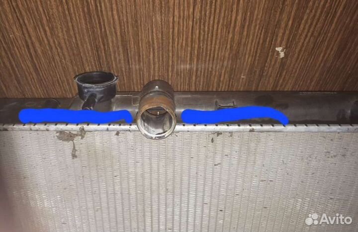 Радиатор охлаждения на mitsubishi lancer 9