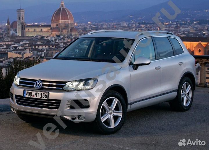 Порог Volkswagen Touareg 2 2010-2018 (0,8мм) (Полн