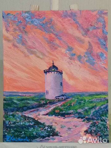 Картина маслом пейзаж