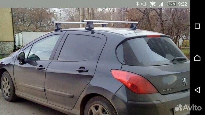 Багажник на крышу для Peugeot 308 (Пежо 308)