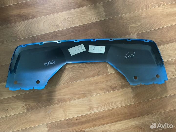 Накладка (юбка) на задний бампер бмв Х6, F16