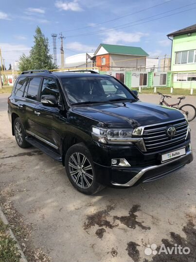 Toyota Land Cruiser 4.5 AT, 2017, 160 000 км