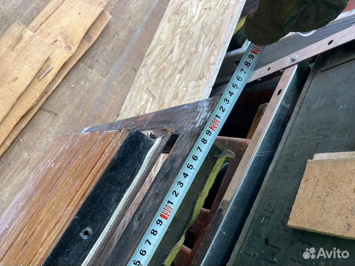 Металлическая дверь бу