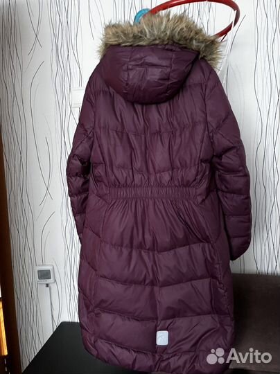 Пуховик для девочки 152+6