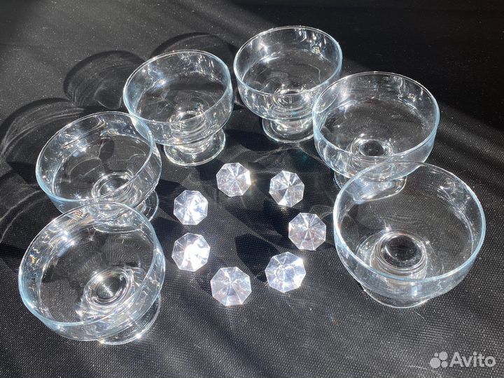 Креманки для мороженого, десертов, ягод