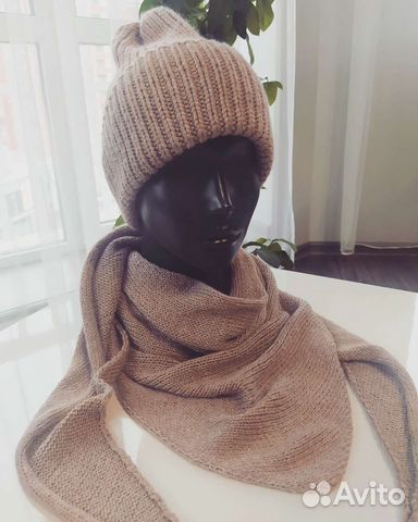 Шапка, шарф -платок